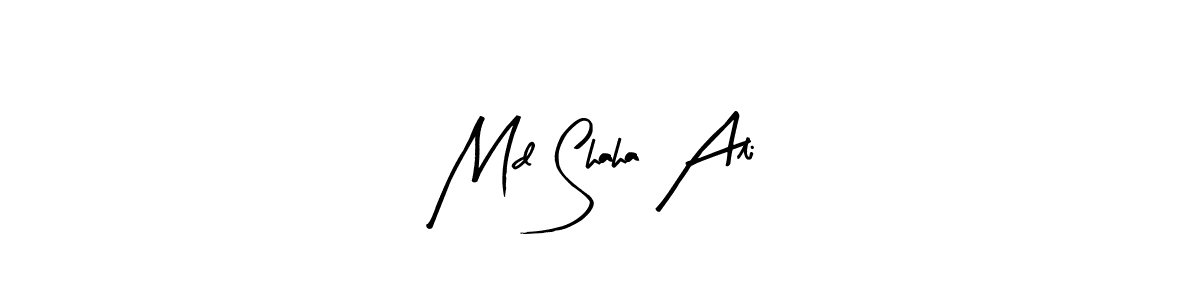 Md Shaha Ali stylish signature style. Best Handwritten Sign (Arty Signature) for my name. Handwritten Signature Collection Ideas for my name Md Shaha Ali. Md Shaha Ali signature style 8 images and pictures png
