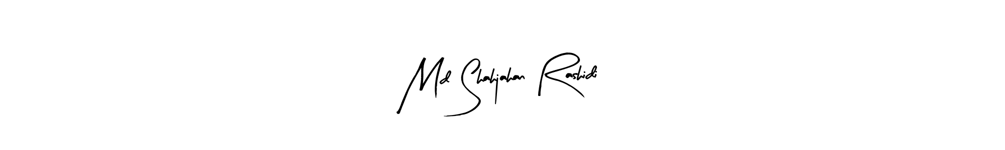 Use a signature maker to create a handwritten signature online. With this signature software, you can design (Arty Signature) your own signature for name Md Shahjahan Rashidi. Md Shahjahan Rashidi signature style 8 images and pictures png