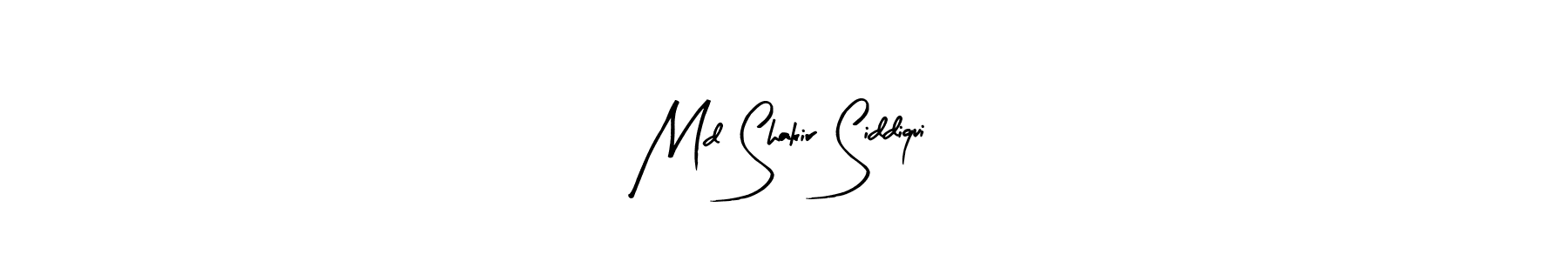 Make a beautiful signature design for name Md Shakir Siddiqui. Use this online signature maker to create a handwritten signature for free. Md Shakir Siddiqui signature style 8 images and pictures png