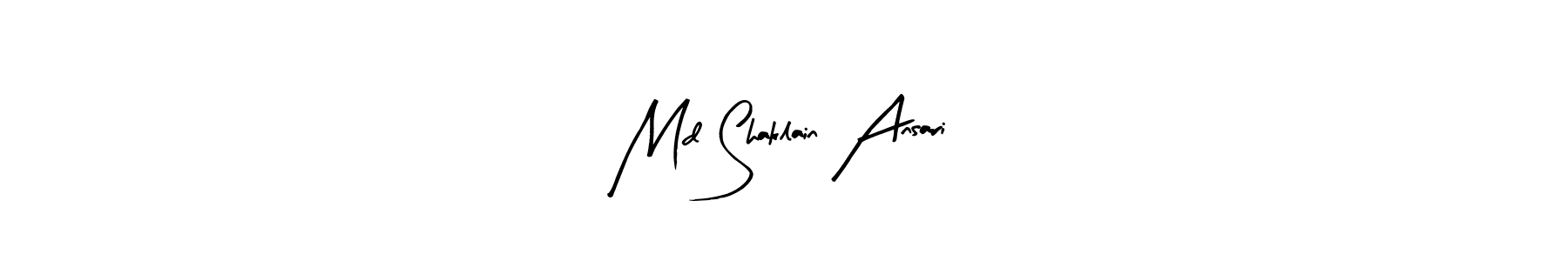 It looks lik you need a new signature style for name Md Shaklain Ansari. Design unique handwritten (Arty Signature) signature with our free signature maker in just a few clicks. Md Shaklain Ansari signature style 8 images and pictures png