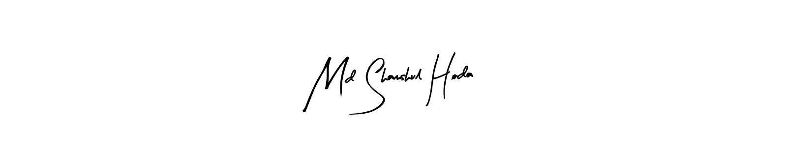 How to Draw Md Shamshul Hoda signature style? Arty Signature is a latest design signature styles for name Md Shamshul Hoda. Md Shamshul Hoda signature style 8 images and pictures png