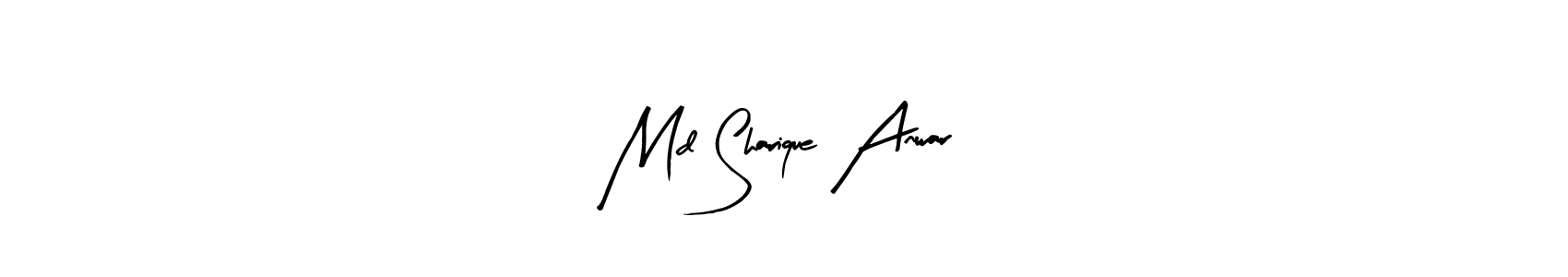 Make a short Md Sharique Anwar signature style. Manage your documents anywhere anytime using Arty Signature. Create and add eSignatures, submit forms, share and send files easily. Md Sharique Anwar signature style 8 images and pictures png