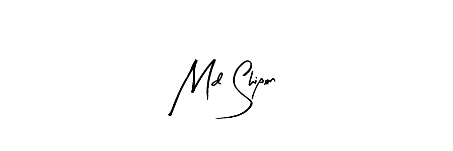 You can use this online signature creator to create a handwritten signature for the name Md Shipon. This is the best online autograph maker. Md Shipon signature style 8 images and pictures png