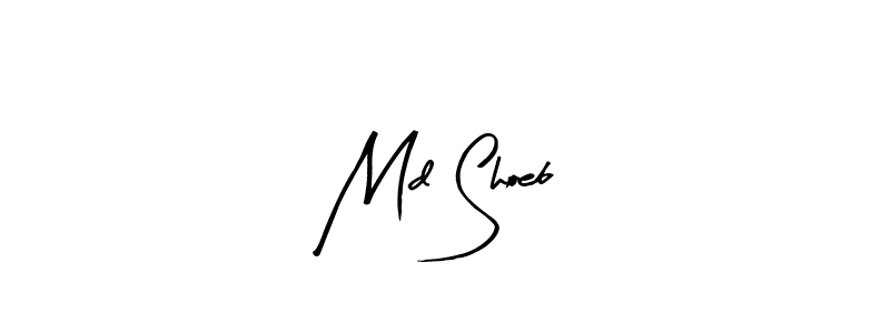 Also You can easily find your signature by using the search form. We will create Md Shoeb name handwritten signature images for you free of cost using Arty Signature sign style. Md Shoeb signature style 8 images and pictures png