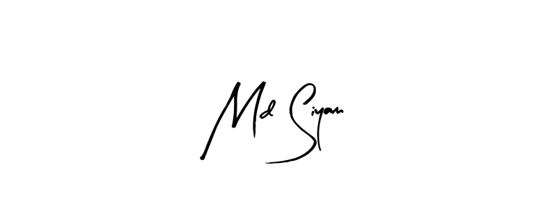 It looks lik you need a new signature style for name Md Siyam. Design unique handwritten (Arty Signature) signature with our free signature maker in just a few clicks. Md Siyam signature style 8 images and pictures png