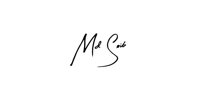 Also we have Md Soib name is the best signature style. Create professional handwritten signature collection using Arty Signature autograph style. Md Soib signature style 8 images and pictures png