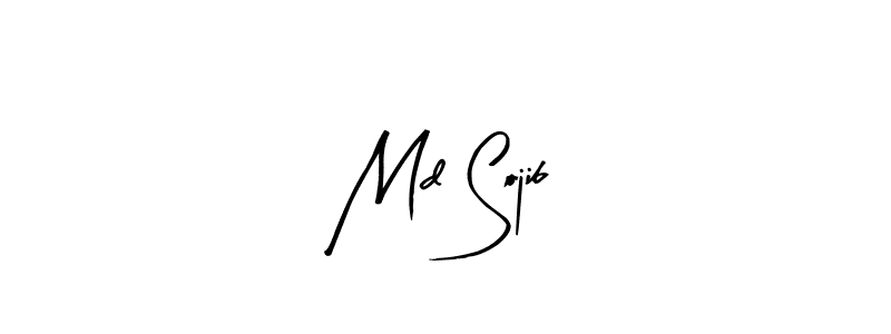 Arty Signature is a professional signature style that is perfect for those who want to add a touch of class to their signature. It is also a great choice for those who want to make their signature more unique. Get Md Sojib name to fancy signature for free. Md Sojib signature style 8 images and pictures png