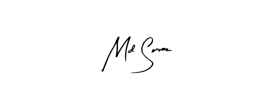 Similarly Arty Signature is the best handwritten signature design. Signature creator online .You can use it as an online autograph creator for name Md Sonuaz. Md Sonuaz signature style 8 images and pictures png