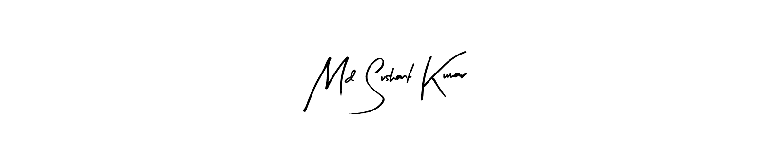 if you are searching for the best signature style for your name Md Sushant Kumar. so please give up your signature search. here we have designed multiple signature styles  using Arty Signature. Md Sushant Kumar signature style 8 images and pictures png