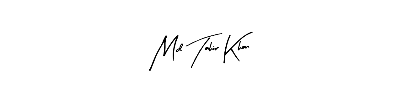 Make a short Md Tahir Khan signature style. Manage your documents anywhere anytime using Arty Signature. Create and add eSignatures, submit forms, share and send files easily. Md Tahir Khan signature style 8 images and pictures png