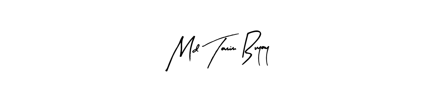 This is the best signature style for the Md Tamim Buyay name. Also you like these signature font (Arty Signature). Mix name signature. Md Tamim Buyay signature style 8 images and pictures png
