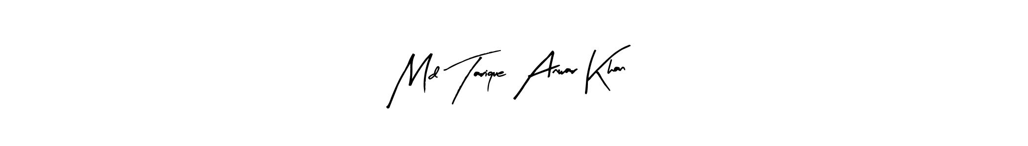 You should practise on your own different ways (Arty Signature) to write your name (Md Tarique Anwar Khan) in signature. don't let someone else do it for you. Md Tarique Anwar Khan signature style 8 images and pictures png