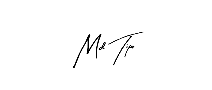 Make a beautiful signature design for name Md Tipu. With this signature (Arty Signature) style, you can create a handwritten signature for free. Md Tipu signature style 8 images and pictures png