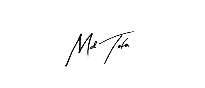 You should practise on your own different ways (Arty Signature) to write your name (Md Tofa) in signature. don't let someone else do it for you. Md Tofa signature style 8 images and pictures png