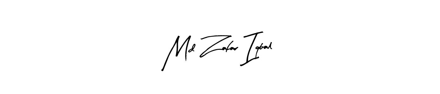 Make a beautiful signature design for name Md Zafar Iqbal. Use this online signature maker to create a handwritten signature for free. Md Zafar Iqbal signature style 8 images and pictures png