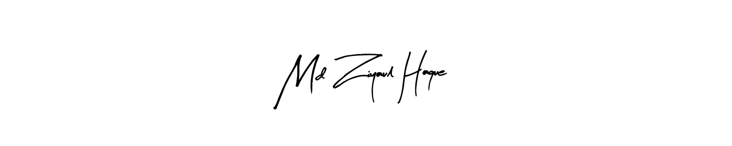 Also we have Md Ziyaul Haque name is the best signature style. Create professional handwritten signature collection using Arty Signature autograph style. Md Ziyaul Haque signature style 8 images and pictures png