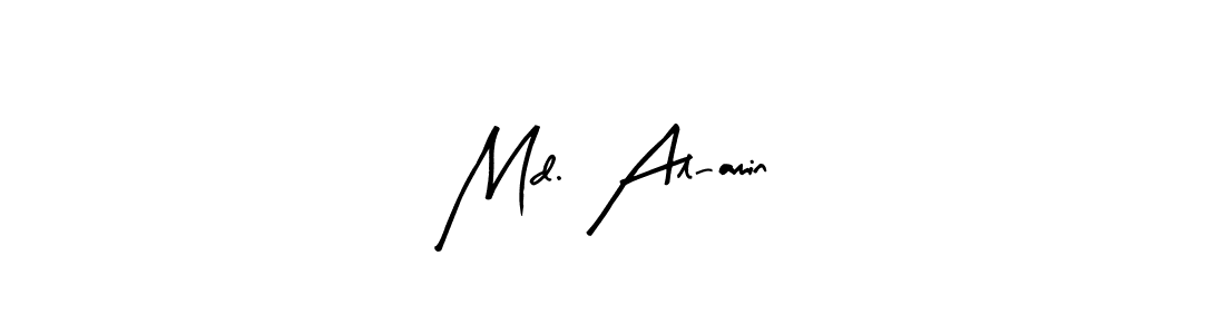 Md. Al-amin stylish signature style. Best Handwritten Sign (Arty Signature) for my name. Handwritten Signature Collection Ideas for my name Md. Al-amin. Md. Al-amin signature style 8 images and pictures png