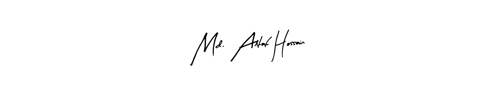 How to make Md. Altaf Hossain name signature. Use Arty Signature style for creating short signs online. This is the latest handwritten sign. Md. Altaf Hossain signature style 8 images and pictures png