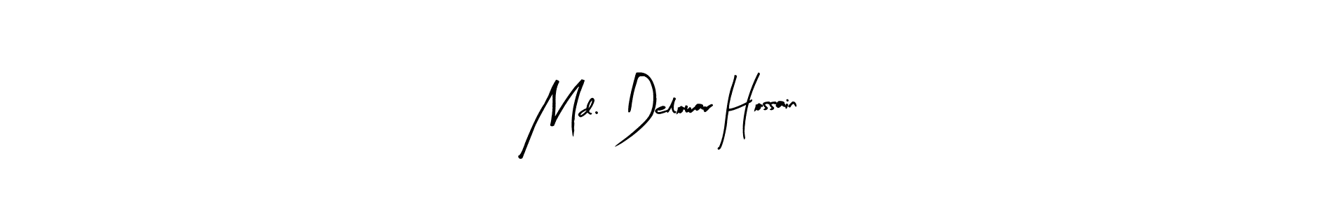 Md. Delowar Hossain stylish signature style. Best Handwritten Sign (Arty Signature) for my name. Handwritten Signature Collection Ideas for my name Md. Delowar Hossain. Md. Delowar Hossain signature style 8 images and pictures png