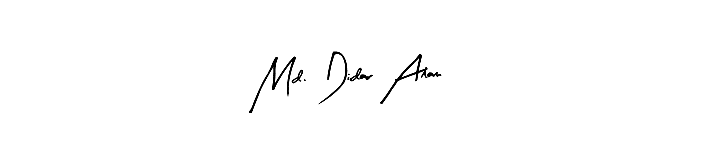 Also we have Md. Didar Alam name is the best signature style. Create professional handwritten signature collection using Arty Signature autograph style. Md. Didar Alam signature style 8 images and pictures png