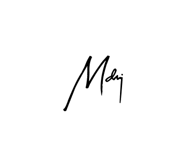 How to make Mdmj name signature. Use Arty Signature style for creating short signs online. This is the latest handwritten sign. Mdmj signature style 8 images and pictures png