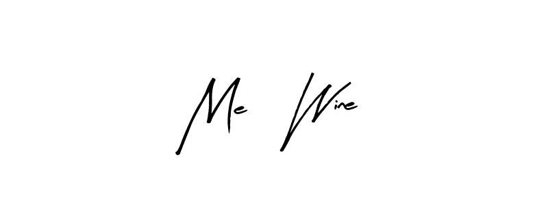 Here are the top 10 professional signature styles for the name Me, Wine. These are the best autograph styles you can use for your name. Me, Wine signature style 8 images and pictures png