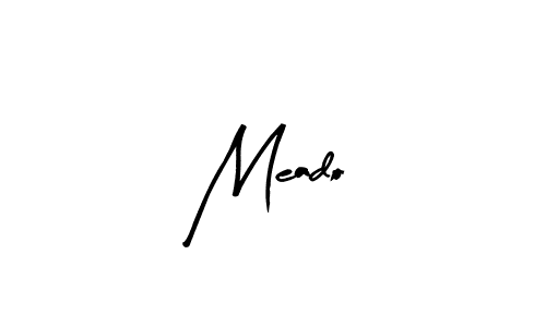 Make a beautiful signature design for name Meado. Use this online signature maker to create a handwritten signature for free. Meado signature style 8 images and pictures png