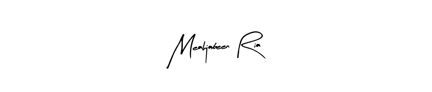 How to Draw Meahjabeen Ria signature style? Arty Signature is a latest design signature styles for name Meahjabeen Ria. Meahjabeen Ria signature style 8 images and pictures png