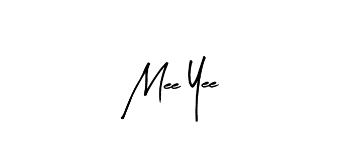 Create a beautiful signature design for name Mee Yee. With this signature (Arty Signature) fonts, you can make a handwritten signature for free. Mee Yee signature style 8 images and pictures png