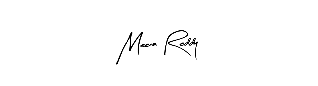 Arty Signature is a professional signature style that is perfect for those who want to add a touch of class to their signature. It is also a great choice for those who want to make their signature more unique. Get Meena Reddy name to fancy signature for free. Meena Reddy signature style 8 images and pictures png