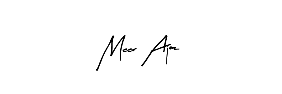 Here are the top 10 professional signature styles for the name Meer Ajaz. These are the best autograph styles you can use for your name. Meer Ajaz signature style 8 images and pictures png