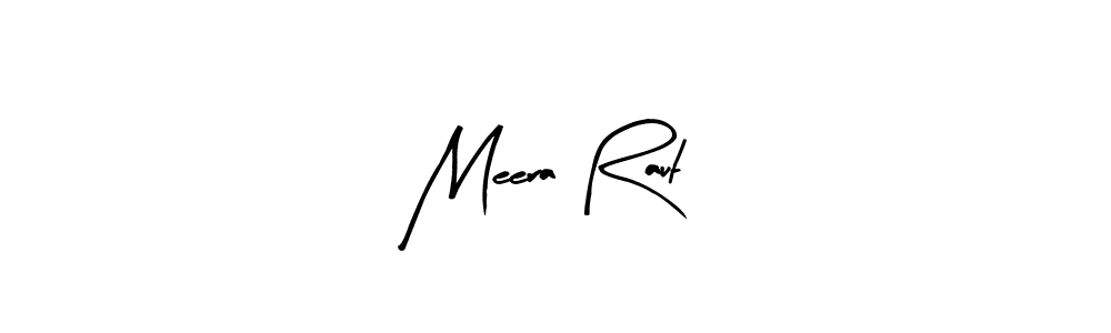 Use a signature maker to create a handwritten signature online. With this signature software, you can design (Arty Signature) your own signature for name Meera Raut. Meera Raut signature style 8 images and pictures png