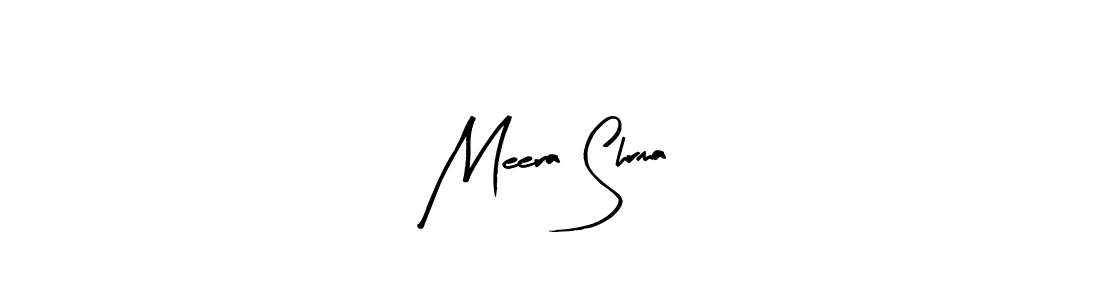 Meera Shrma stylish signature style. Best Handwritten Sign (Arty Signature) for my name. Handwritten Signature Collection Ideas for my name Meera Shrma. Meera Shrma signature style 8 images and pictures png