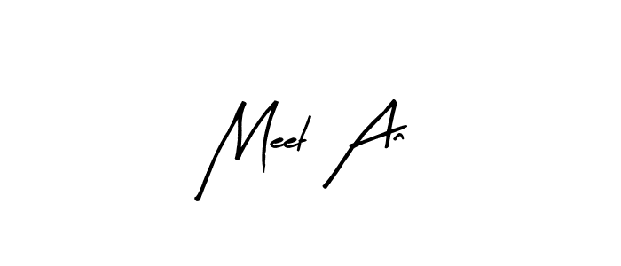 Arty Signature is a professional signature style that is perfect for those who want to add a touch of class to their signature. It is also a great choice for those who want to make their signature more unique. Get Meet An name to fancy signature for free. Meet An signature style 8 images and pictures png