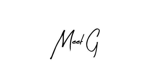 Arty Signature is a professional signature style that is perfect for those who want to add a touch of class to their signature. It is also a great choice for those who want to make their signature more unique. Get Meet G name to fancy signature for free. Meet G signature style 8 images and pictures png