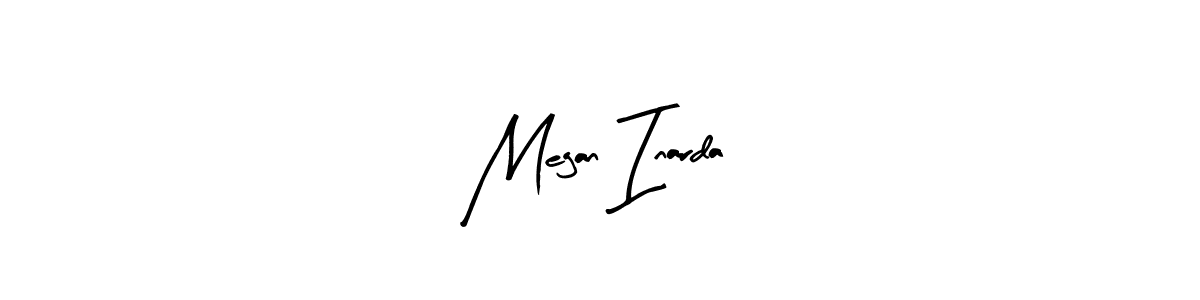 How to make Megan Inarda signature? Arty Signature is a professional autograph style. Create handwritten signature for Megan Inarda name. Megan Inarda signature style 8 images and pictures png