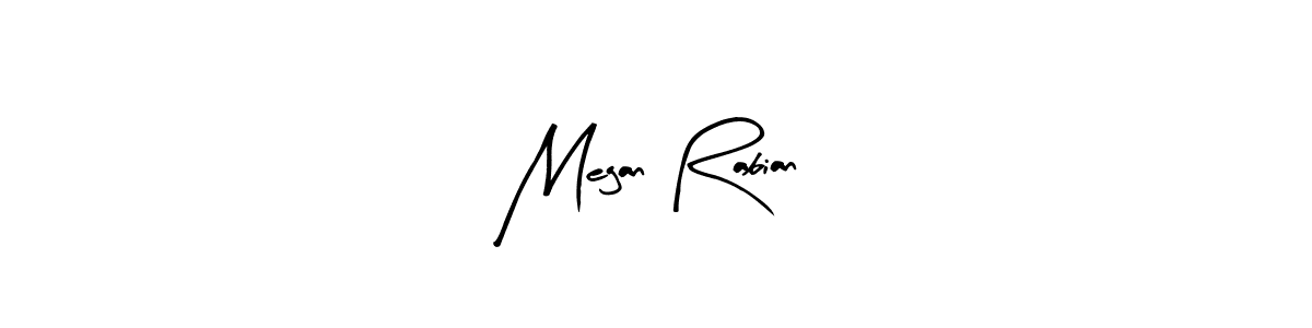 Megan Rabian stylish signature style. Best Handwritten Sign (Arty Signature) for my name. Handwritten Signature Collection Ideas for my name Megan Rabian. Megan Rabian signature style 8 images and pictures png