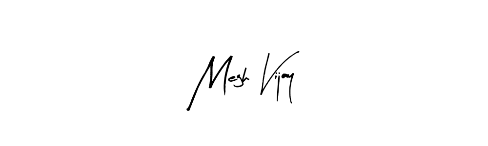 Make a beautiful signature design for name Megh Vijay. With this signature (Arty Signature) style, you can create a handwritten signature for free. Megh Vijay signature style 8 images and pictures png
