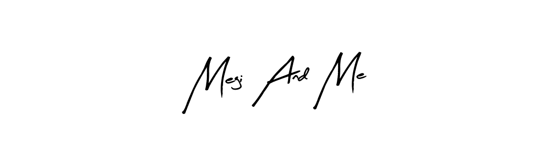 See photos of Megi And Me official signature by Spectra . Check more albums & portfolios. Read reviews & check more about Arty Signature font. Megi And Me signature style 8 images and pictures png