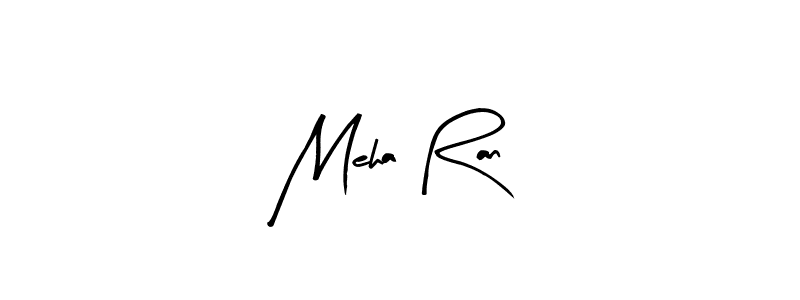 Once you've used our free online signature maker to create your best signature Arty Signature style, it's time to enjoy all of the benefits that Meha Ran name signing documents. Meha Ran signature style 8 images and pictures png
