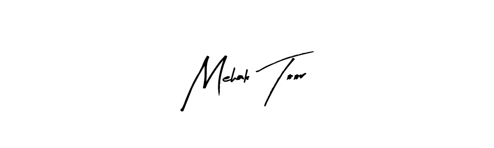 if you are searching for the best signature style for your name Mehak Toor. so please give up your signature search. here we have designed multiple signature styles  using Arty Signature. Mehak Toor signature style 8 images and pictures png