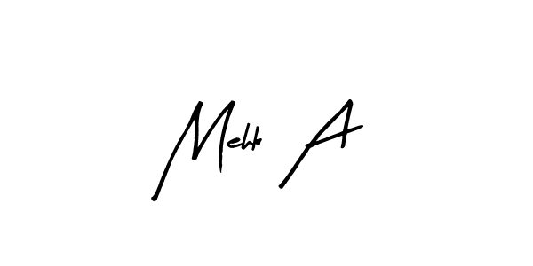 Make a beautiful signature design for name Mehk A. Use this online signature maker to create a handwritten signature for free. Mehk A signature style 8 images and pictures png