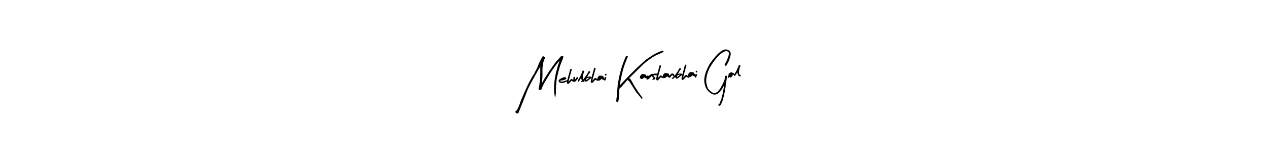 if you are searching for the best signature style for your name Mehulbhai Karshanbhai Gol. so please give up your signature search. here we have designed multiple signature styles  using Arty Signature. Mehulbhai Karshanbhai Gol signature style 8 images and pictures png