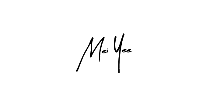 Use a signature maker to create a handwritten signature online. With this signature software, you can design (Arty Signature) your own signature for name Mei Yee. Mei Yee signature style 8 images and pictures png