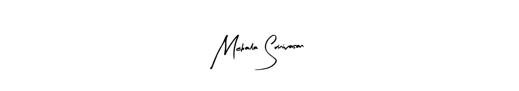 Similarly Arty Signature is the best handwritten signature design. Signature creator online .You can use it as an online autograph creator for name Mekala Srinivasan. Mekala Srinivasan signature style 8 images and pictures png