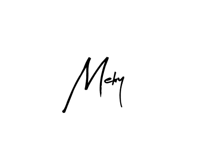 How to make Meky signature? Arty Signature is a professional autograph style. Create handwritten signature for Meky name. Meky signature style 8 images and pictures png