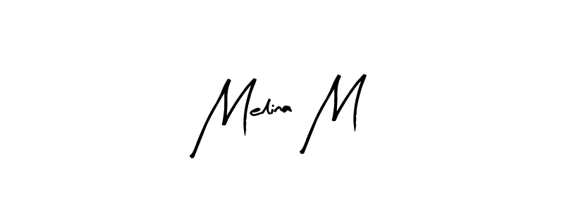 You should practise on your own different ways (Arty Signature) to write your name (Melina M) in signature. don't let someone else do it for you. Melina M signature style 8 images and pictures png