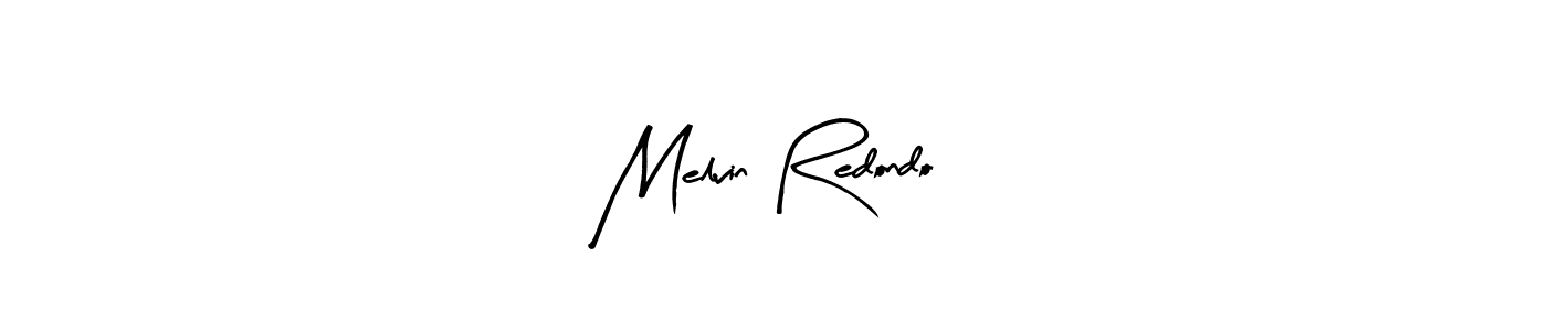 Also we have Melvin Redondo name is the best signature style. Create professional handwritten signature collection using Arty Signature autograph style. Melvin Redondo signature style 8 images and pictures png