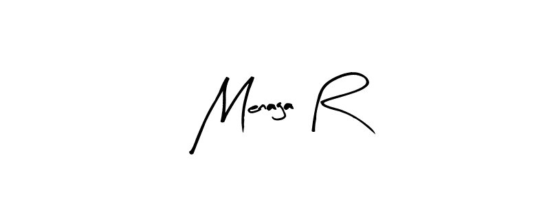 Make a beautiful signature design for name Menaga R. Use this online signature maker to create a handwritten signature for free. Menaga R signature style 8 images and pictures png