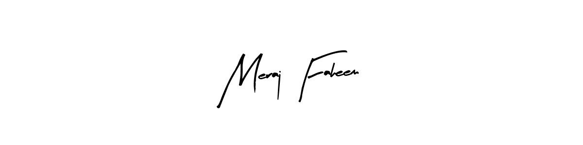 You can use this online signature creator to create a handwritten signature for the name Meraj Faheem. This is the best online autograph maker. Meraj Faheem signature style 8 images and pictures png